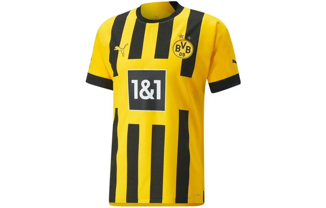 PUMA Borussia Dortmund Soccer Jerseys Men's Yellow Moderate