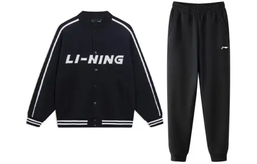 Li Ning Sports Fashion Collection Casual Sportswear Unisex Black