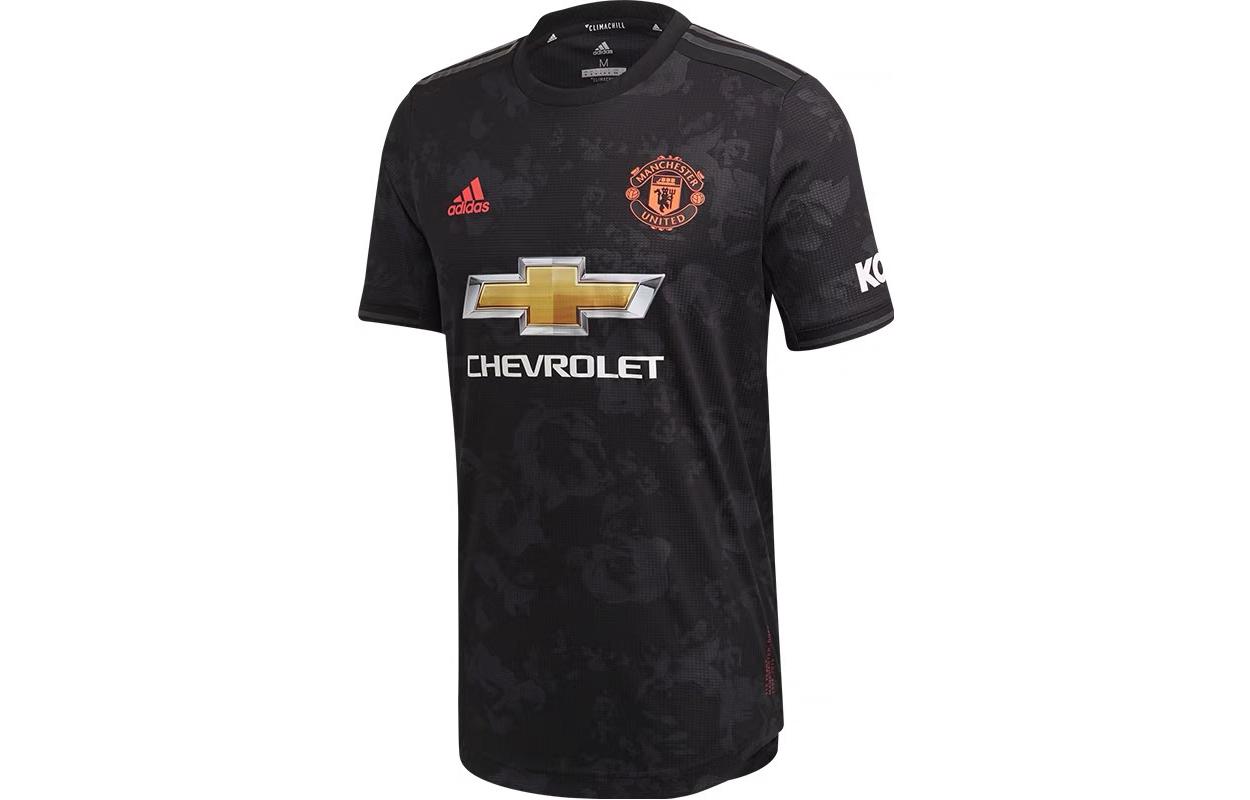 Adidas Soccer Jersey 19/20 Season, Manchester United Unisex Black