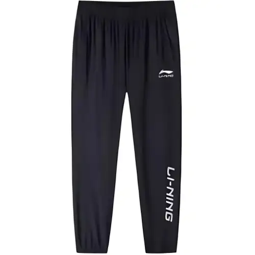 Li Ning Casual Pants Men's Classic Black