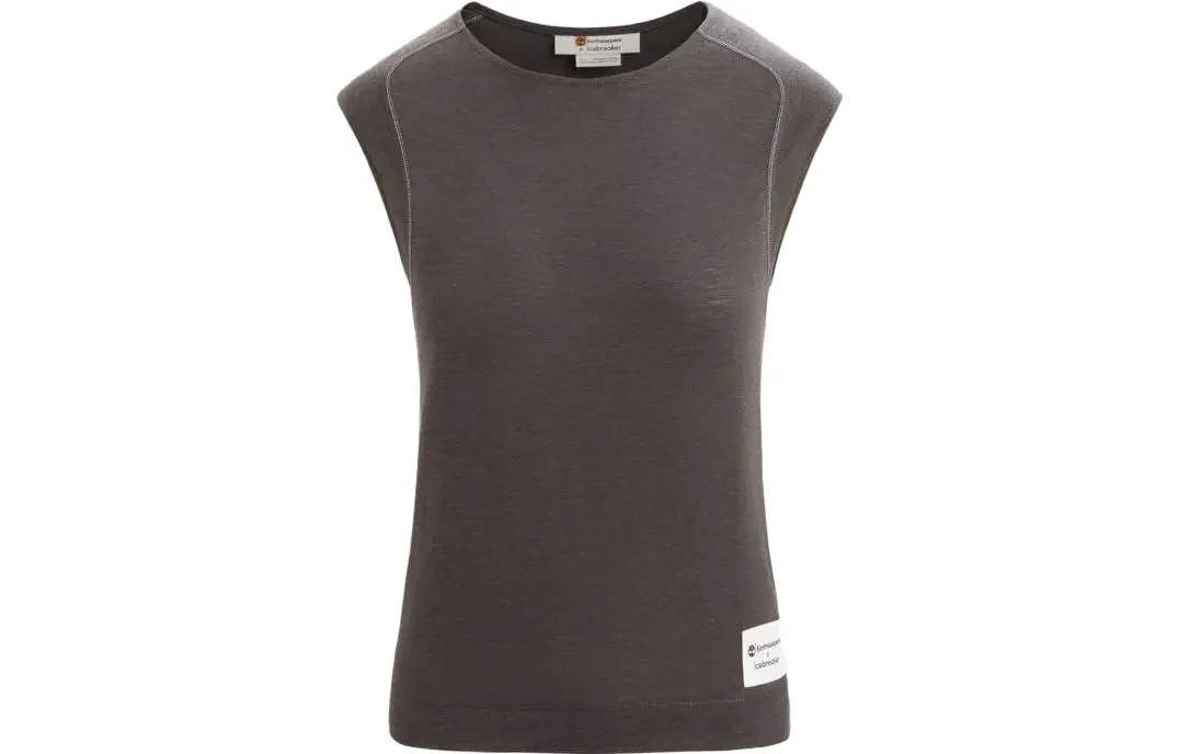 Timberland X ICEBREAKER Tank Tops Women's Gravel Brown Moderate