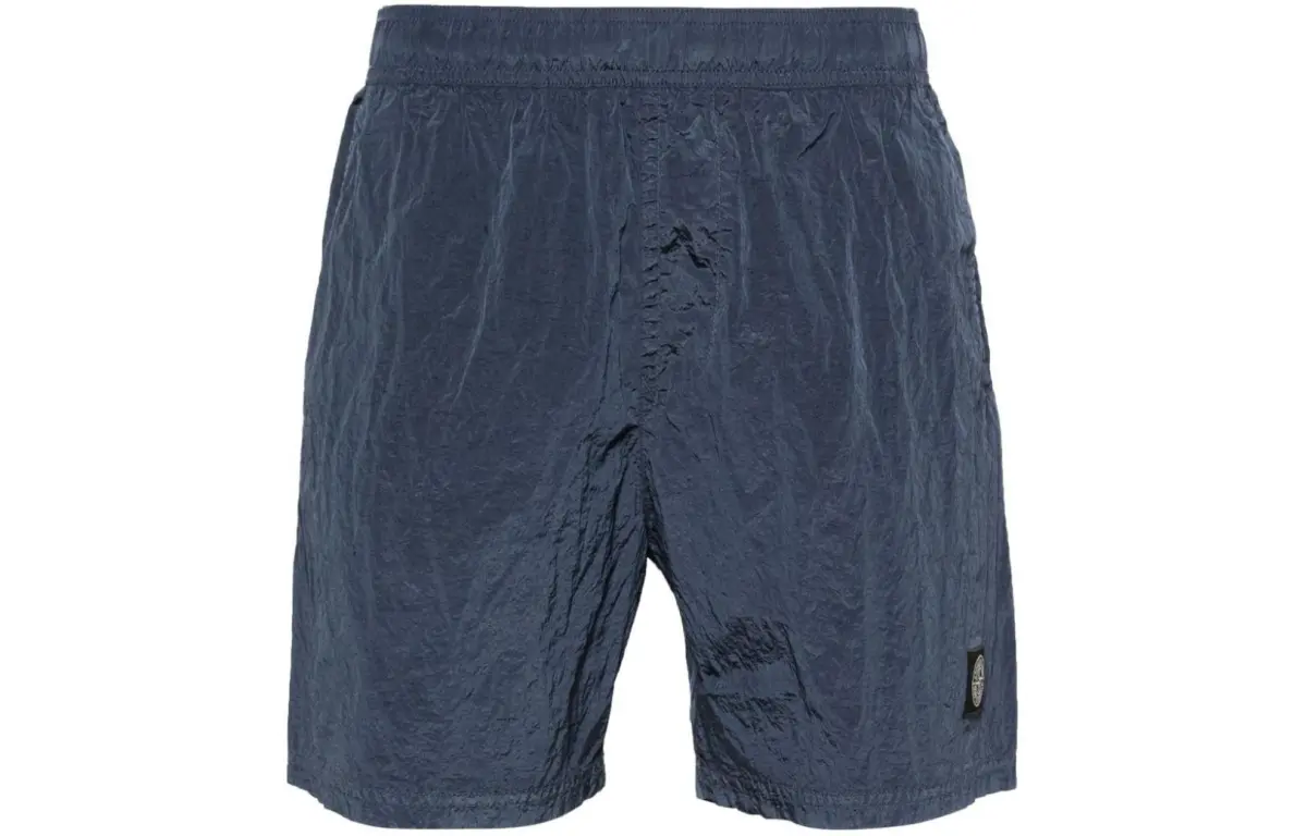 STONE ISLAND Casual Shorts Men's Blue
