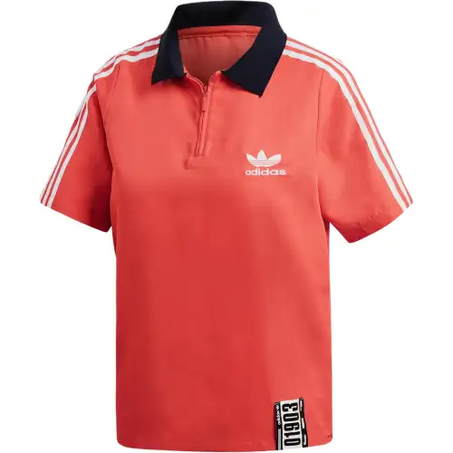 Adidas Originals T Shirt Women's Shadow Light Scarlet