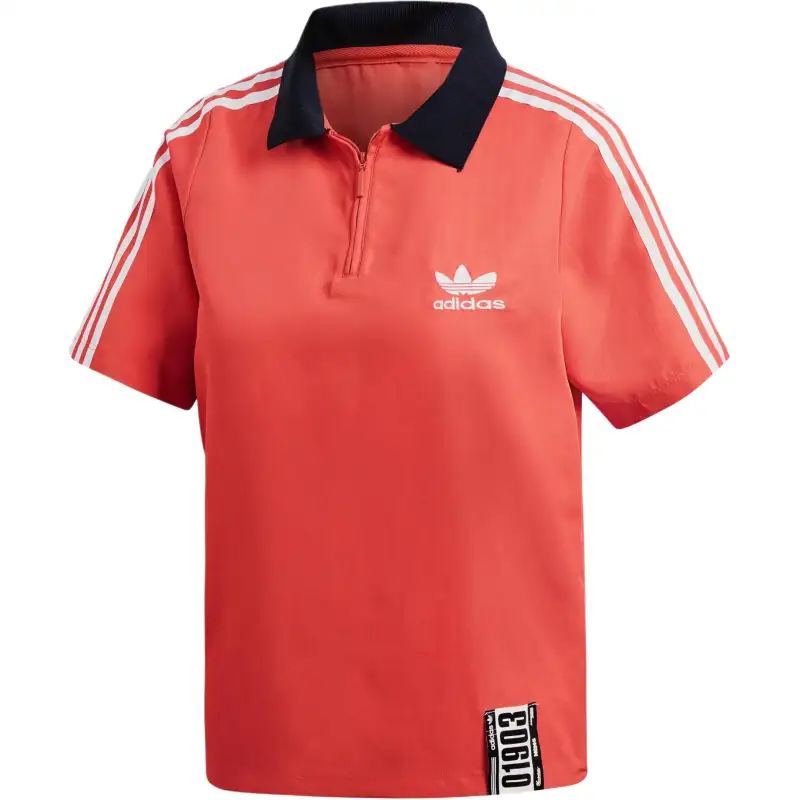 Adidas Originals T Shirt Women's Shadow Light Scarlet