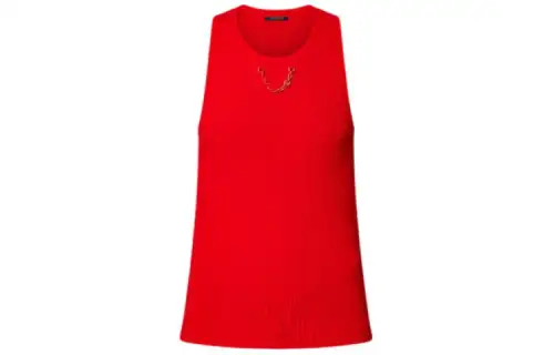 LOUIS VUITTON SS24 Tank Top Women's Red