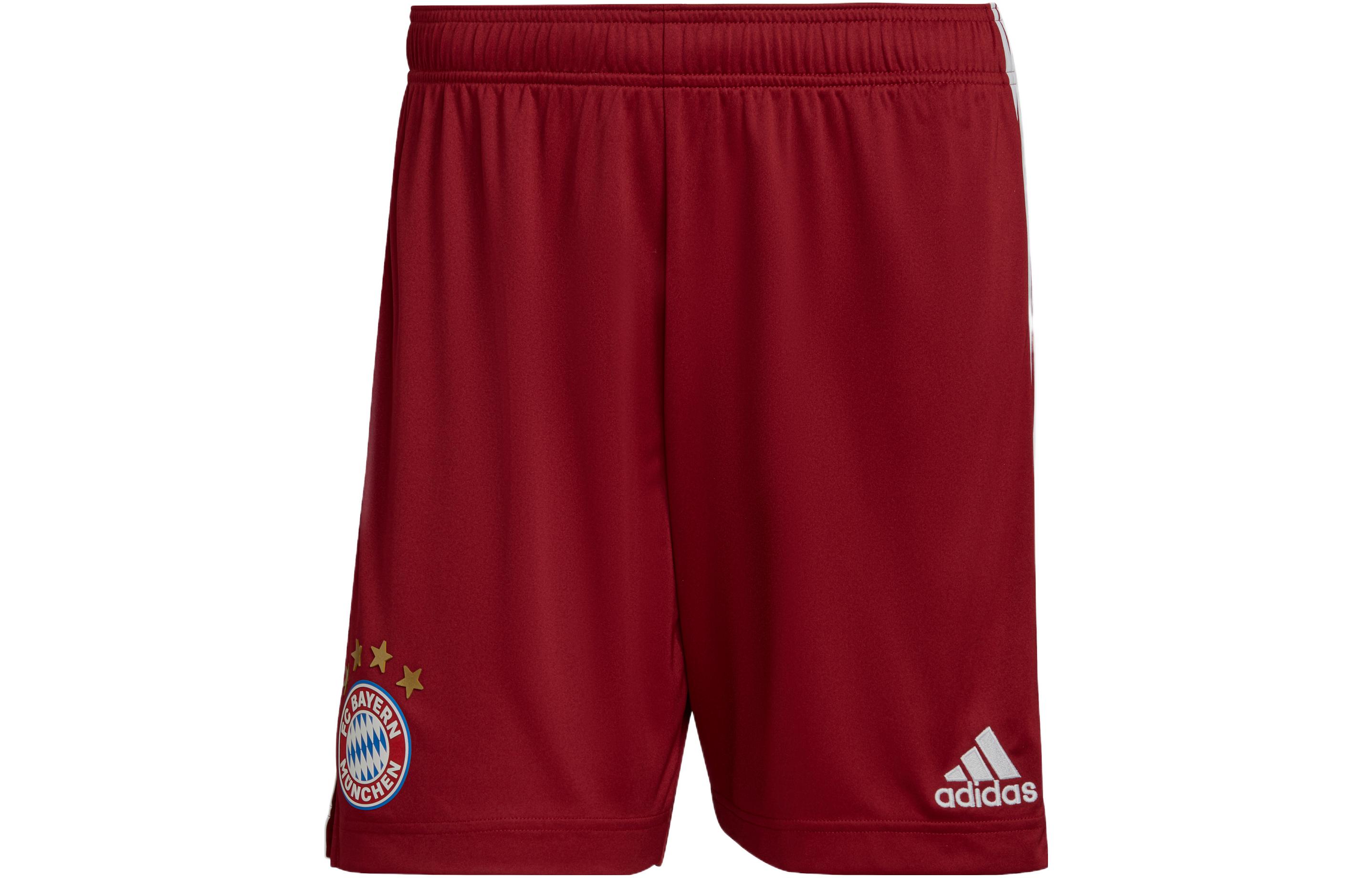 Adidas Bayern Munich Black Soccer Bottoms Men's Red Moderate Straight Fit Pants