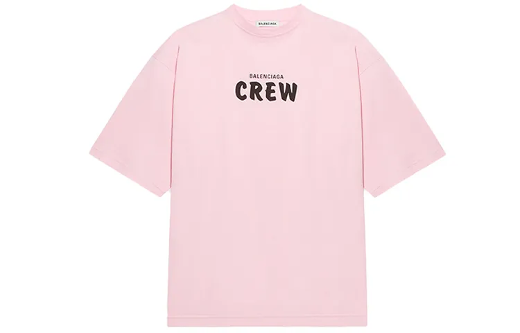 Balenciaga T Shirt Women's Pink
