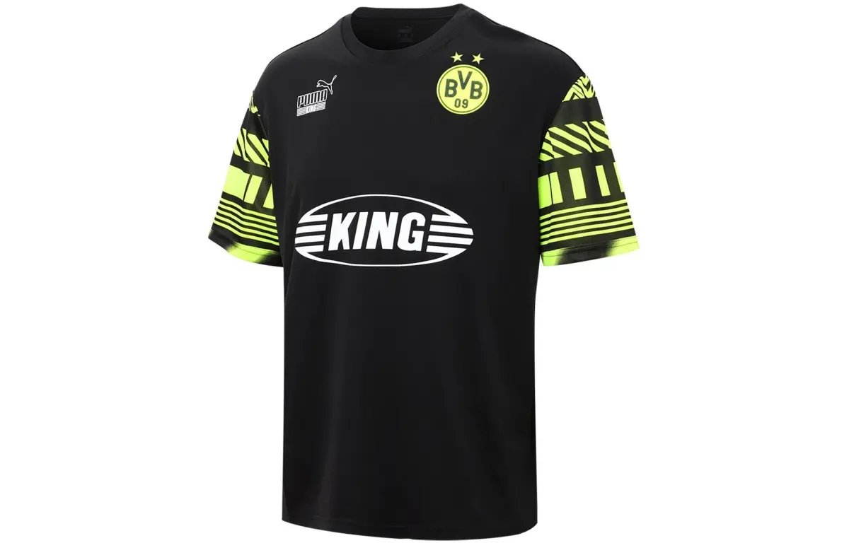 PUMA Borussia Dortmund Soccer Jersey Men's Black