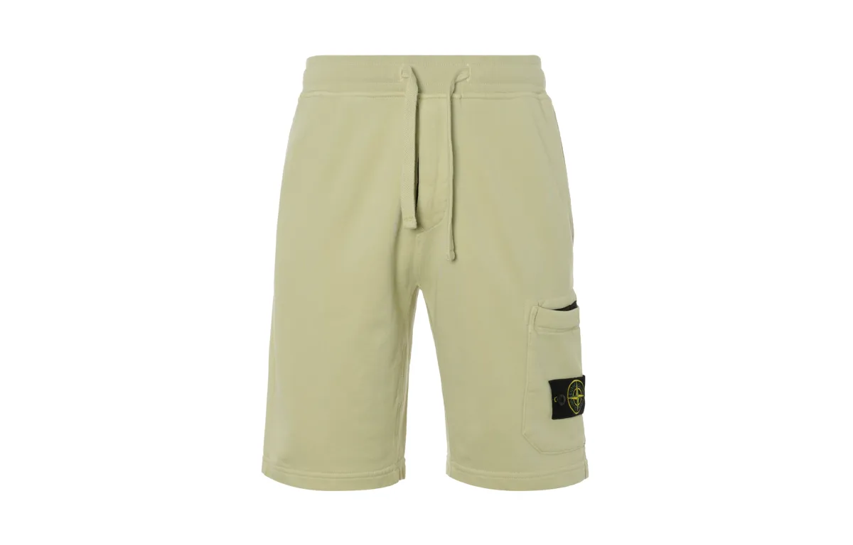 STONE ISLAND Casual Shorts Men's Light Green