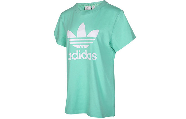 Женская футболка adidas Originals (синяя) — фото 1