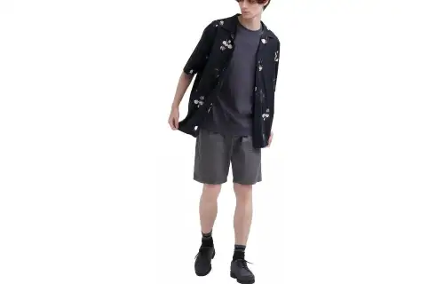 UNIQLO Casual Shorts Men's Dark Gray Moderate