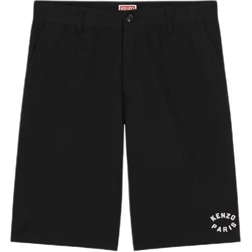 【Zoomed ImageryPrevious Season】logo-embroidered bermuda shorts
