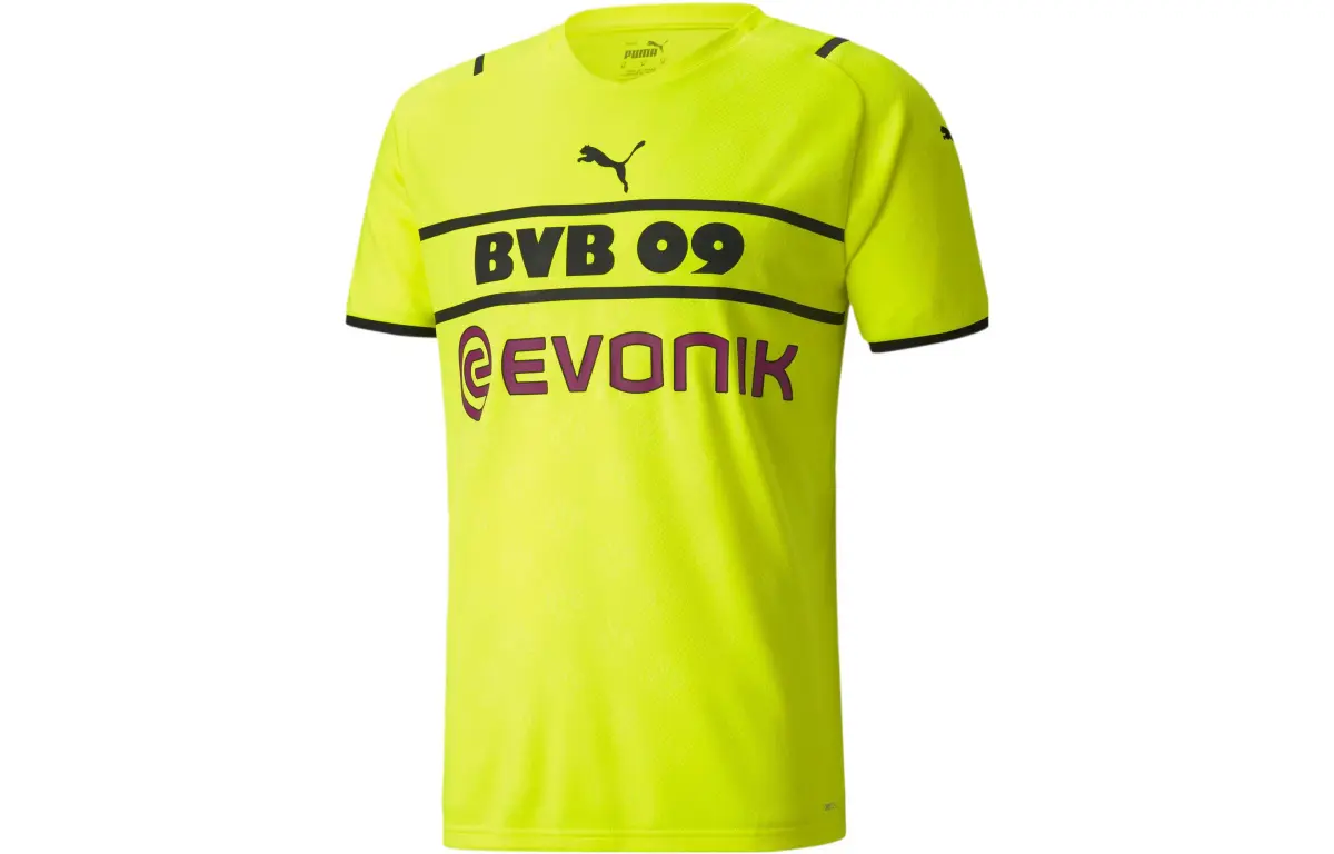 PUMA Borussia Dortmund Soccer Jerseys Men's Yellow Moderate