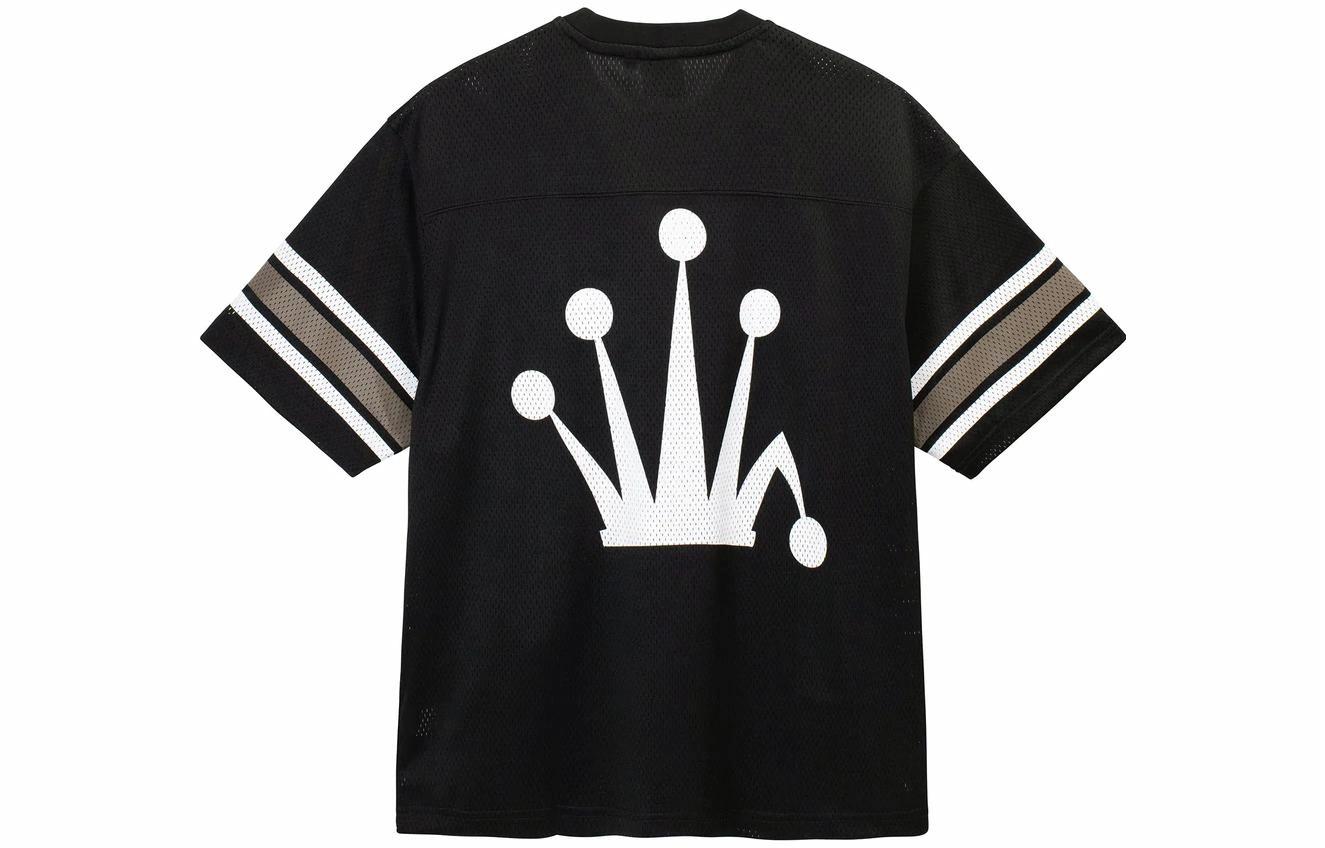 Спортивная футболка Stussy SS22 Mesh Football Jersey (черная)