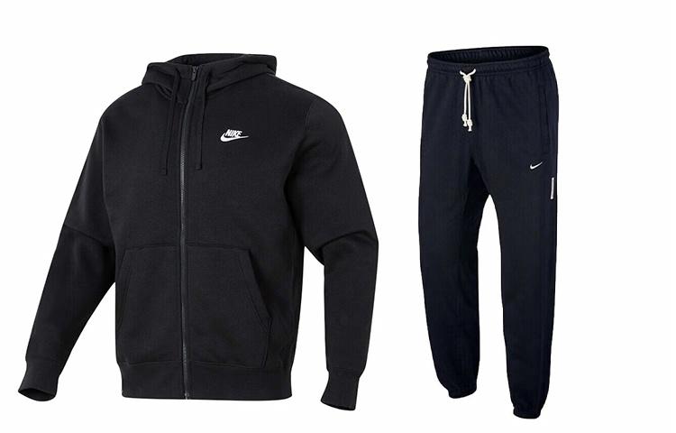 Мужской костюм Nike Dri-Fit (черный)