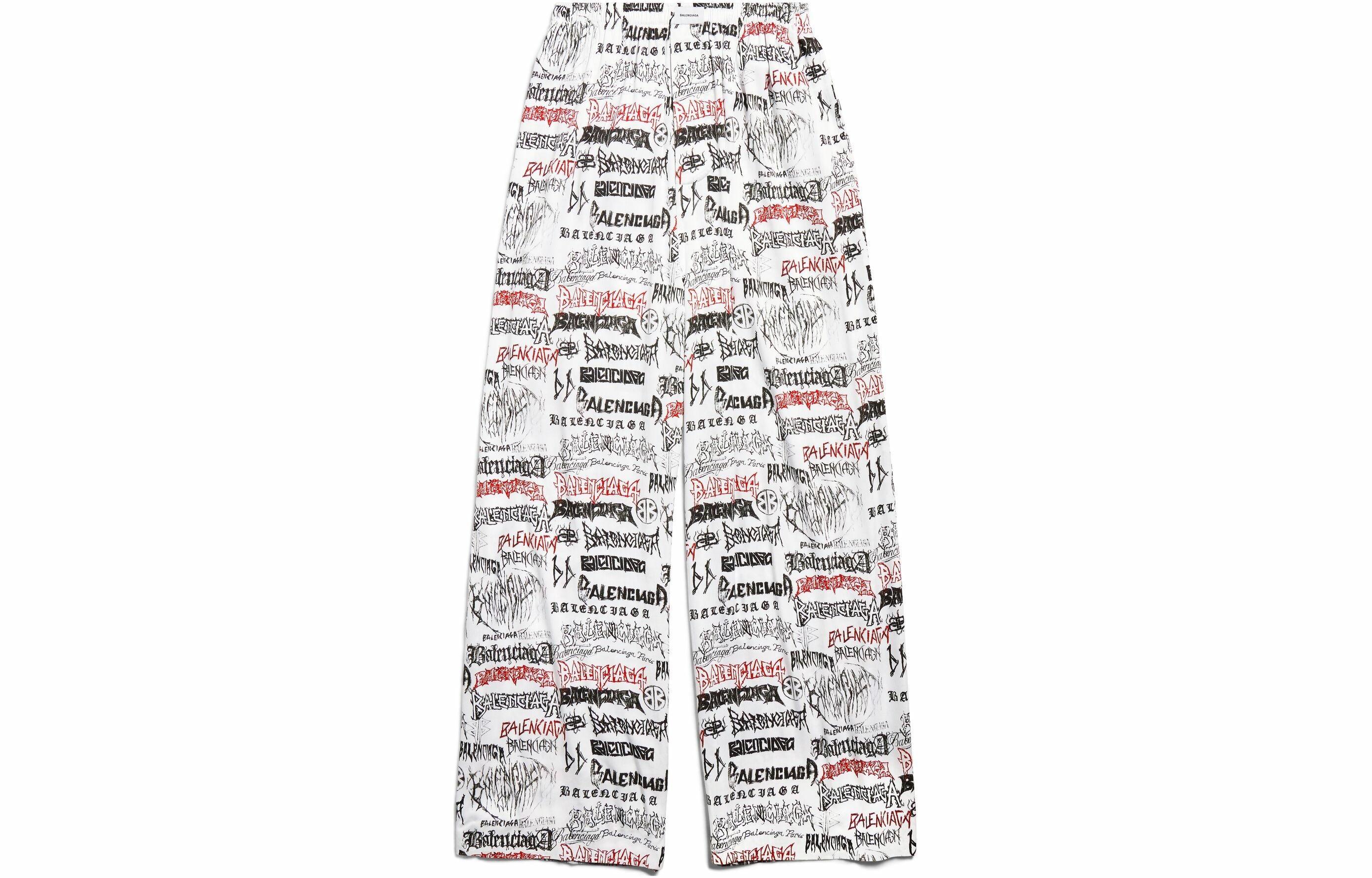 Мужские штаны Balenciaga SS24 New Year (черные)