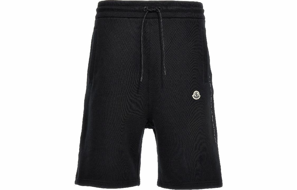 Мужские шорты MONCLER MONCLER GENIUS (черные)
