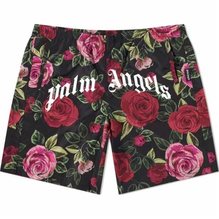 Мужские шорты PALM ANGELS (красные)