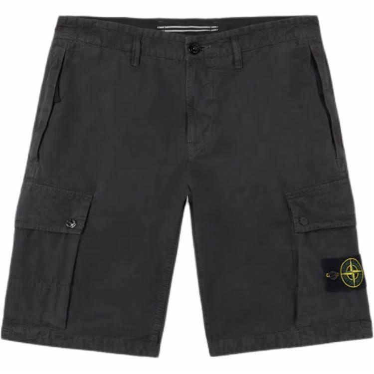 Мужские шорты STONE ISLAND (угольно-серые)