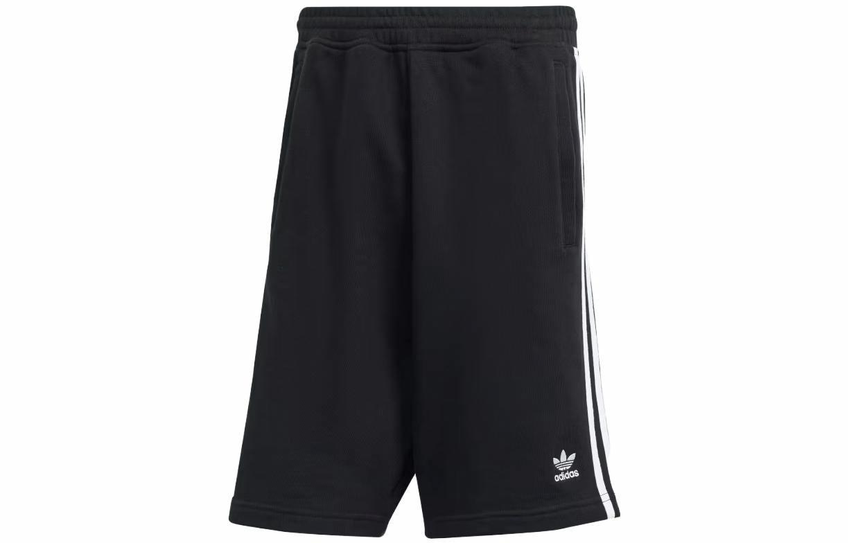 Мужские шорты adidas originals Adicolor 3-Stripes Shorts (черные)