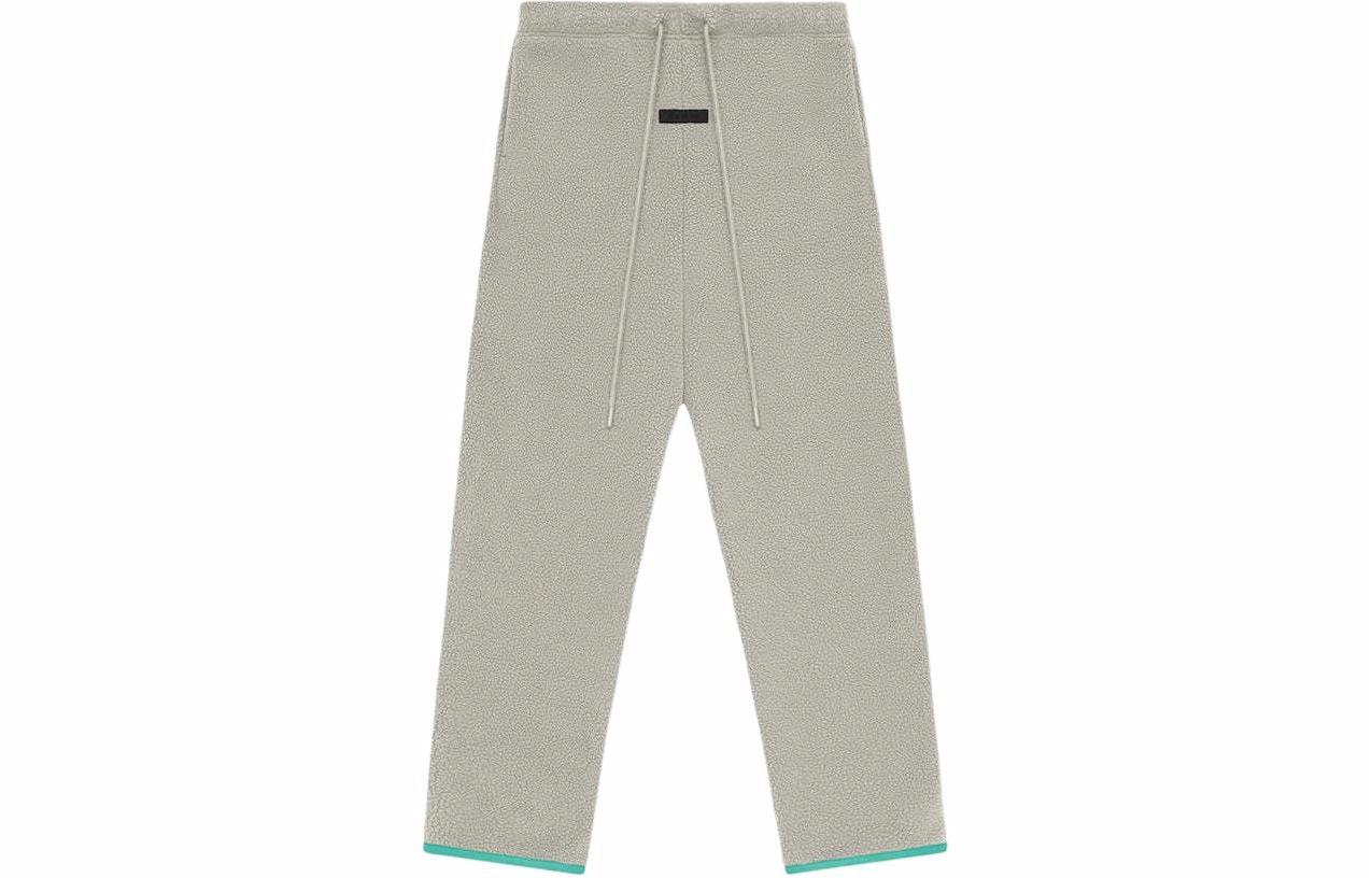 Мужские штаны Fear of God Essentials SS24 drop2 Polar Fleece Pant (серые)