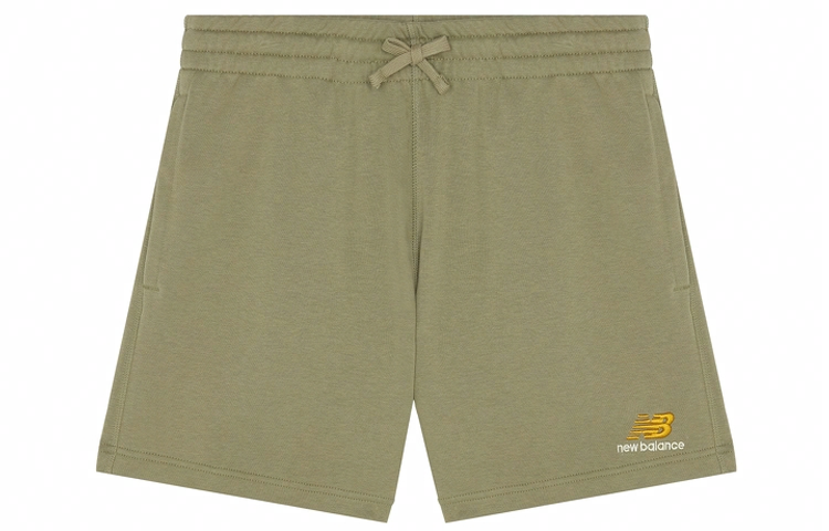 Шорты New Balance Спортивные трикотажные (зеленые)
