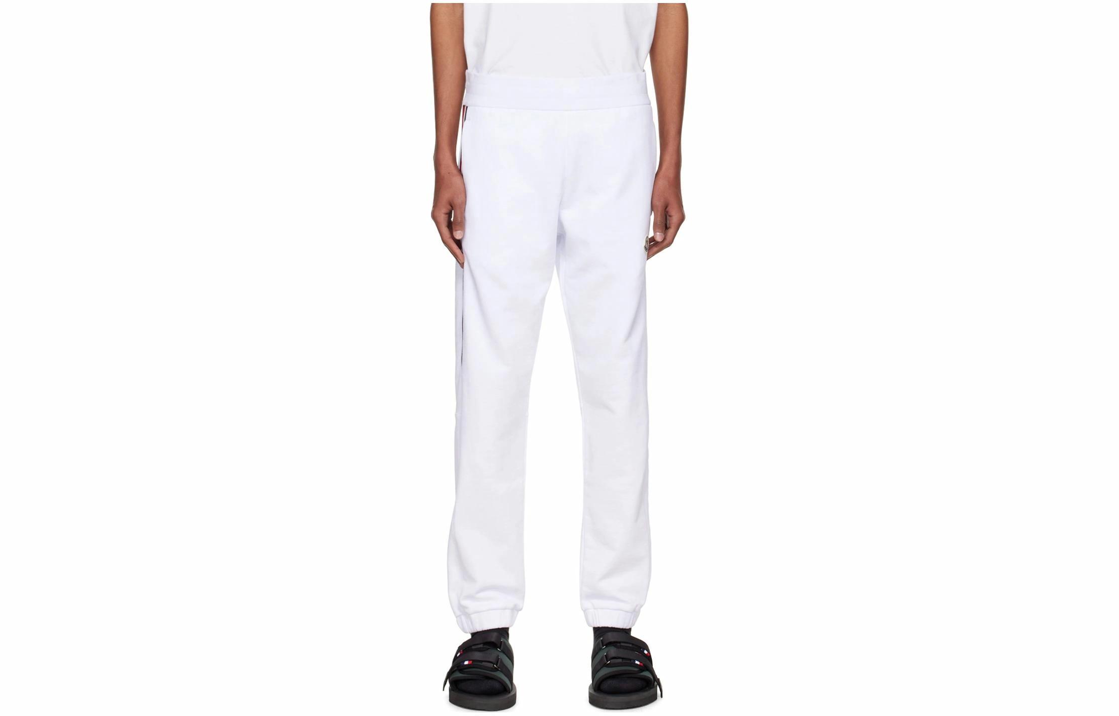 Мужские штаны Moncler Casual Pants (белые)