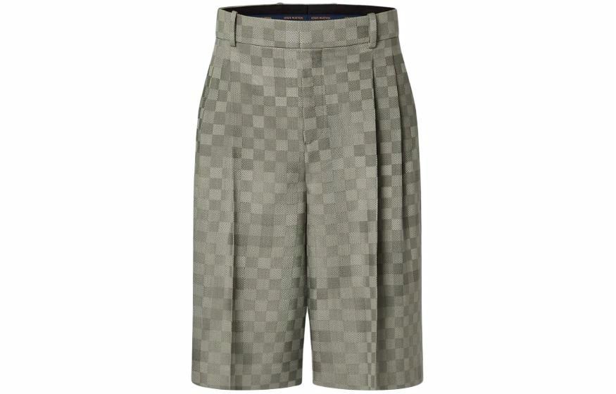 Мужские шорты Louis Vuitton SS24 (зеленые)