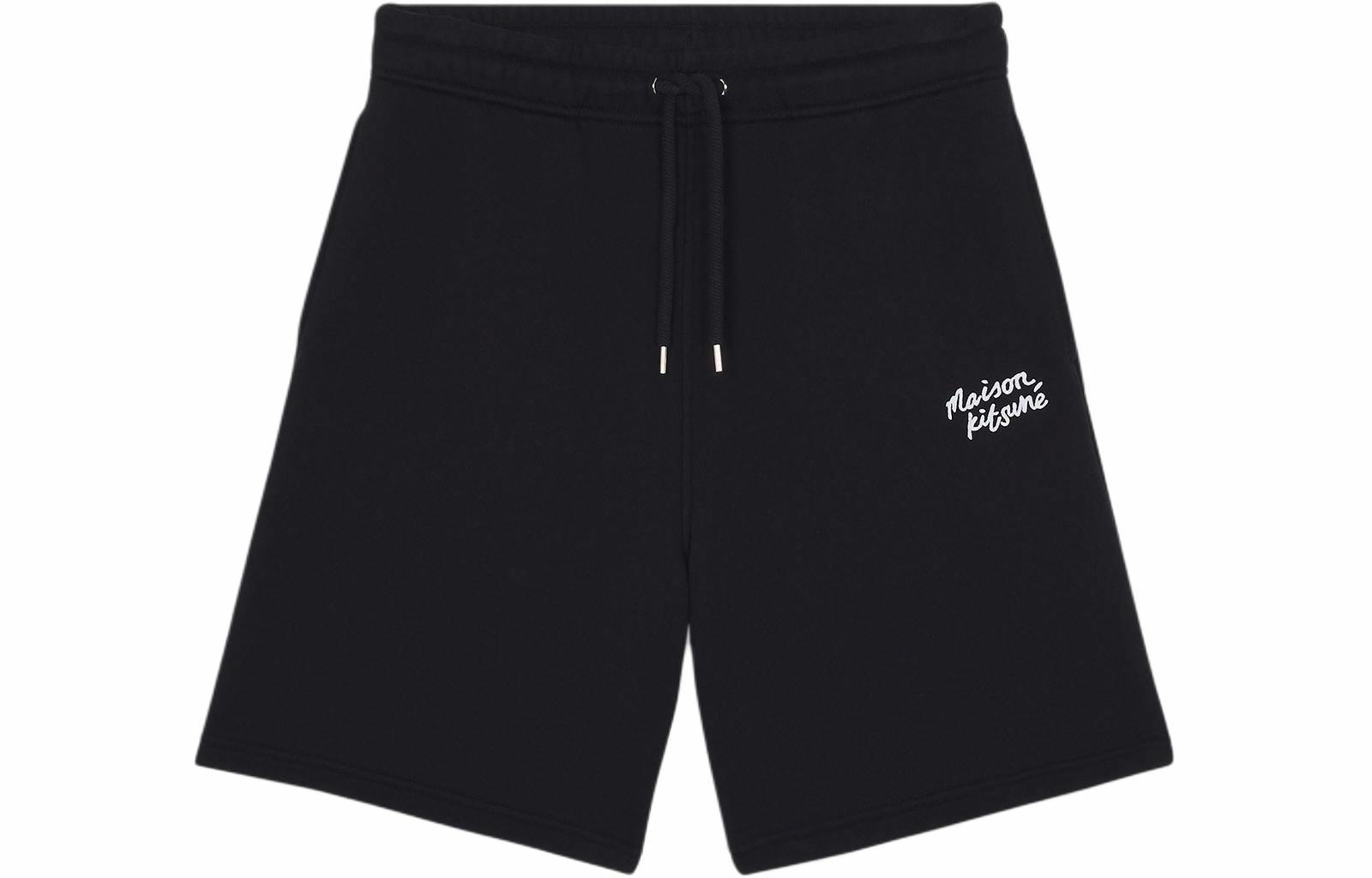 Мужские шорты Maison Kitsune SS24 (черные)