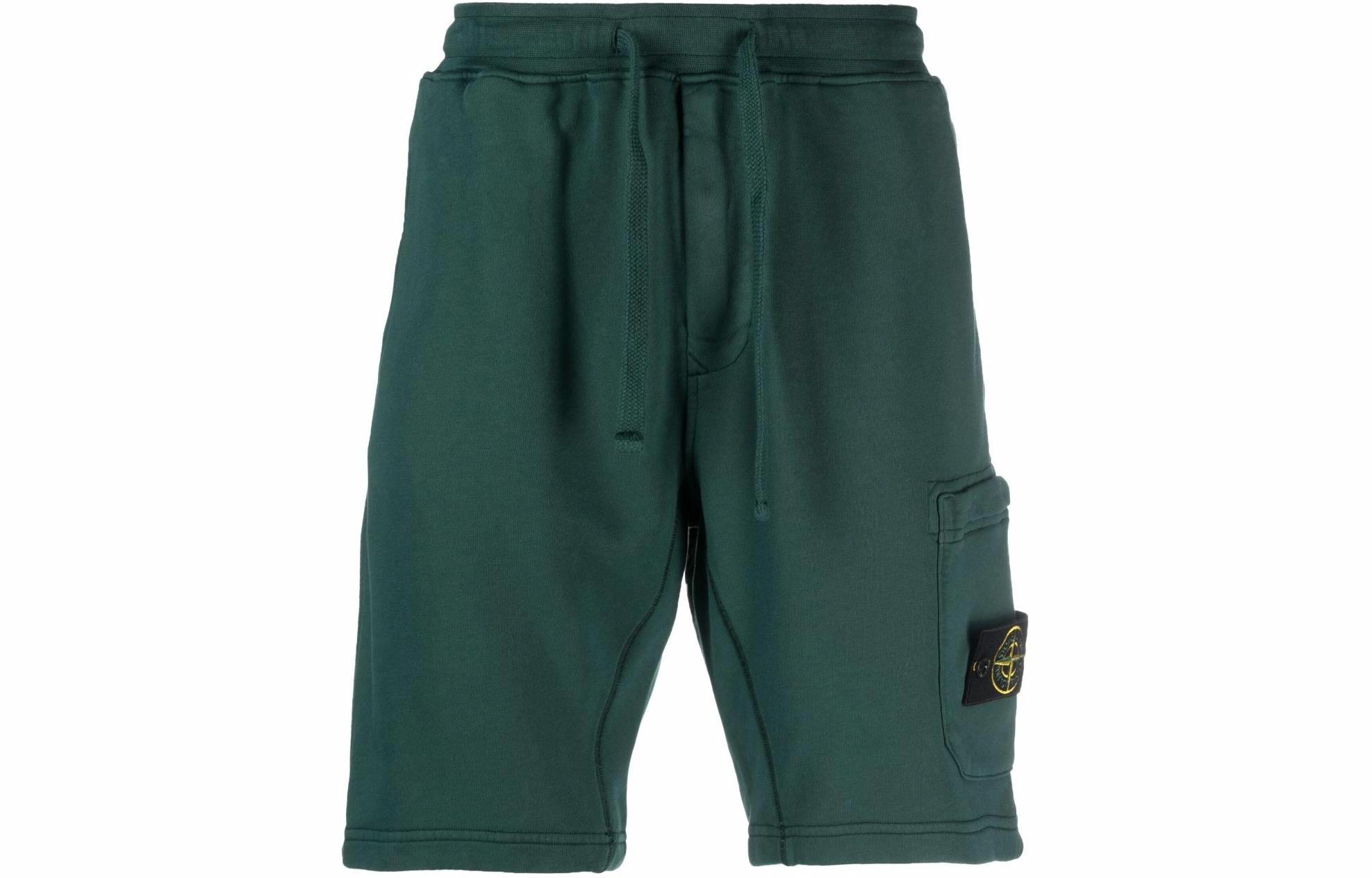 Мужские шорты STONE ISLAND (зеленые)