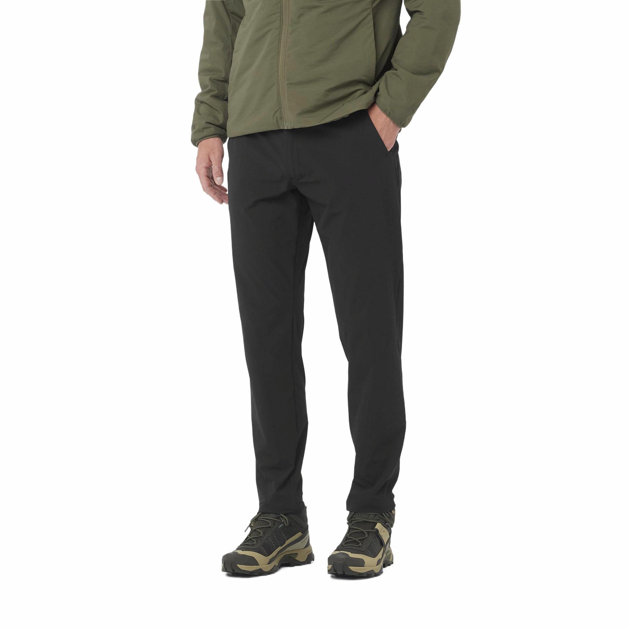 Мужские штаны Salomon WAYFARER (темно-черные)