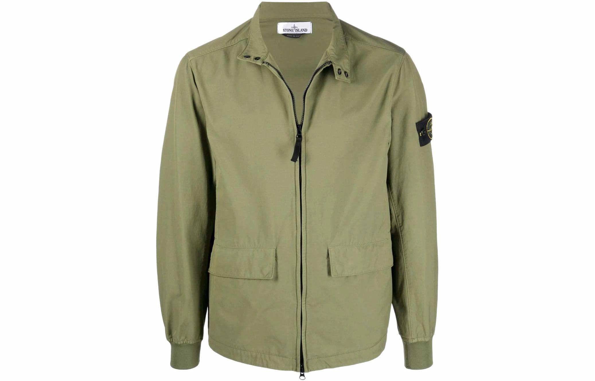 Мужская куртка STONE ISLAND SS22 (зеленая)