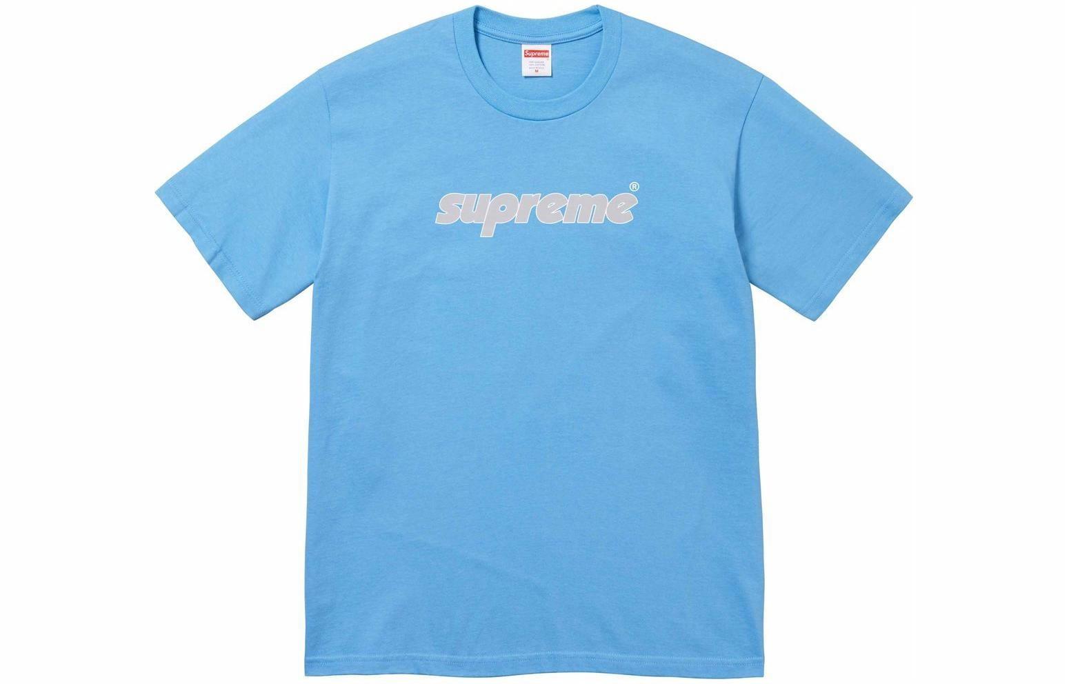Футболка Supreme SS24 WEEK9 PINLINE TEE (черно-белая)