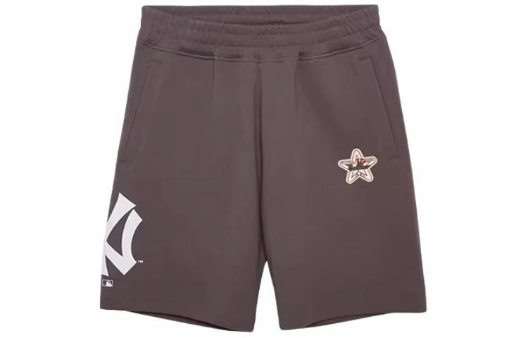 Шорты New Era MLB NY (темно-коричневые)