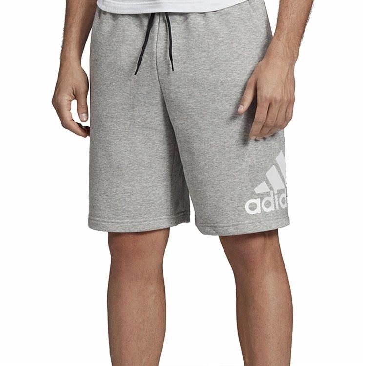Мужские шорты adidas M Mh Bos Short Ft (серые) — фото 3
