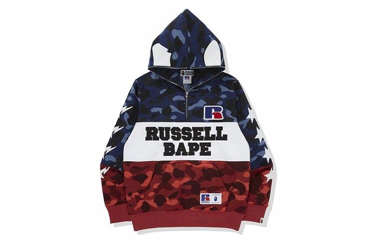 Мужское худи A BATHING APE (синее)