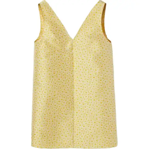 GUCCI Sleeveless Dress Women's Yellow