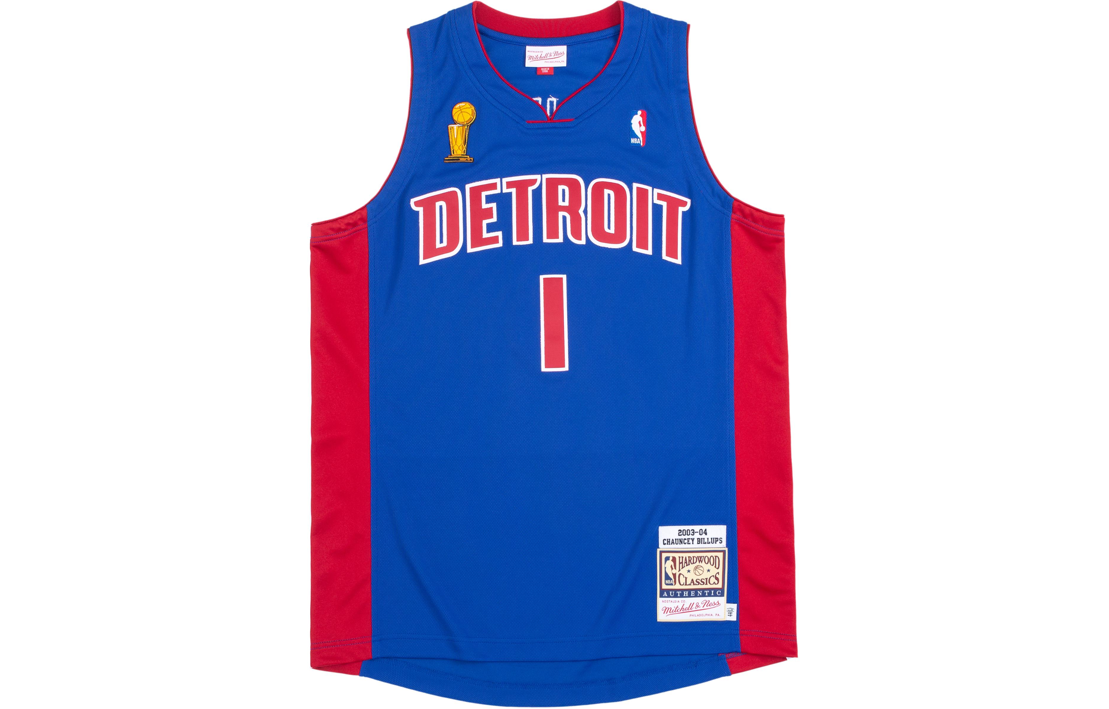 Mitchell Ness 2003/04 Nba Finals Chauncey Billups Detroit Pistons authentic jersey