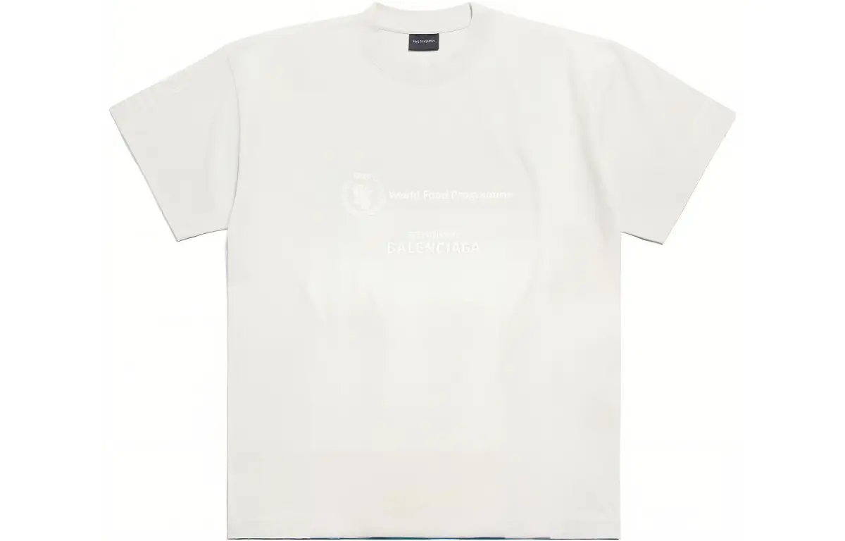 Balenciaga T Shirt Women's White Regular Fit