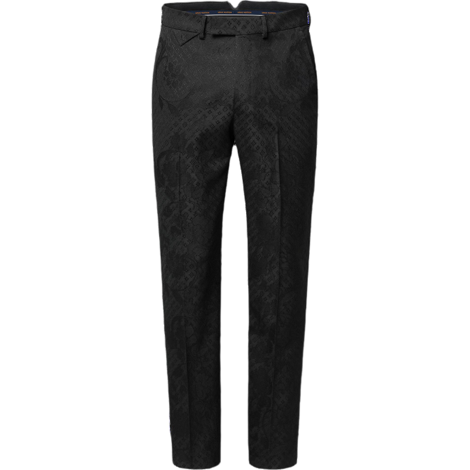 Мужские штаны Louis Vuitton LOUIS VUITTON Pont SS25 Neuf (черные)
