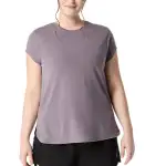Asics Regular T Shirt Women's Lavender Gray