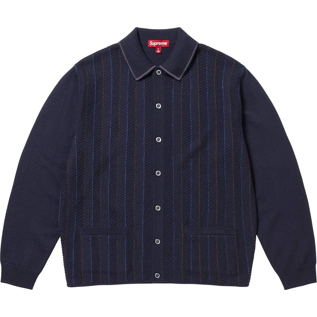 Supreme Herringbone Cardigan