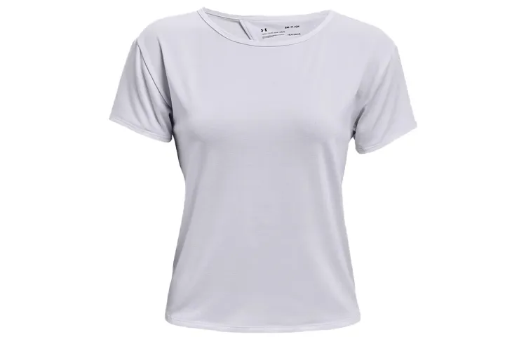 Under Armour Drop Shoulder Sleeve T Shirt Women's White