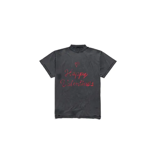 Balenciaga SS25 Regular T Shirt Women's Gray Regular Fit
