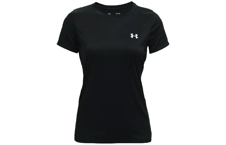 Under Armour Set in Sleeve T Shirt Women's Black