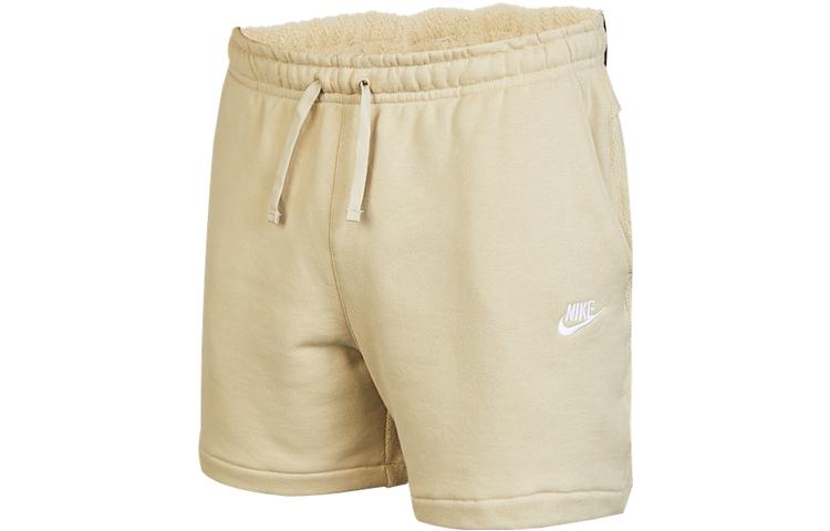 Nike Club Men’s Retro Embroidered Sport Shorts Off-White