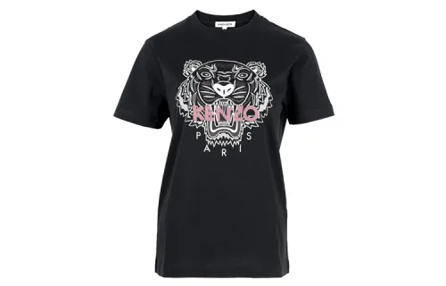 KENZO T Shirts Women's Black Crew Neck Moderate