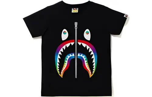 A BATHING APE Shark Series Regular T Shirt Women's