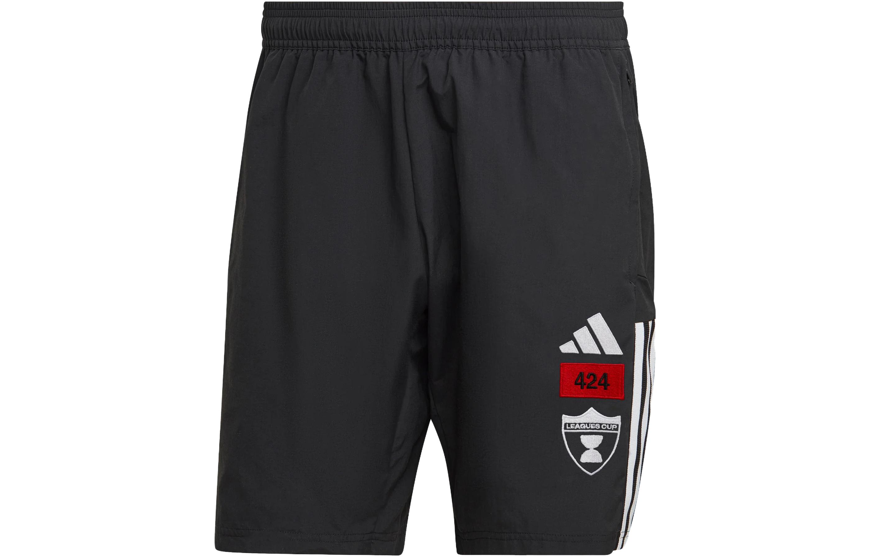 Adidas x 424 Adidas X 424 SS23 Collaboration Collection Sports Shorts Unisex Black