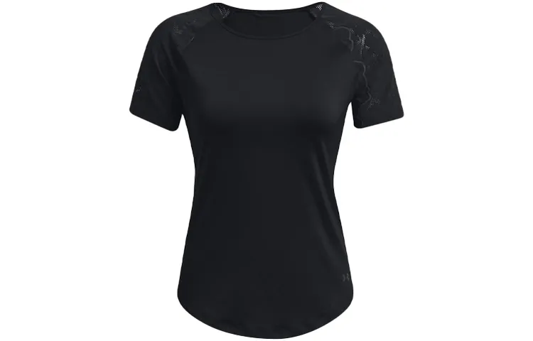 Under Armour Raglan Sleeve T Shirt Women's Black